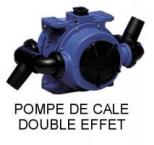 POMPE DE CALE DOUBLE EFFET