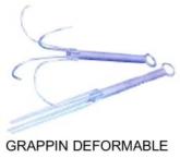 GRAPPIN DEFORMABLE